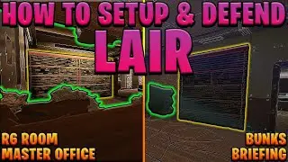 How To Setup and Defend Lair Part 1 - Rainbow Six Siege - Guide 2024
