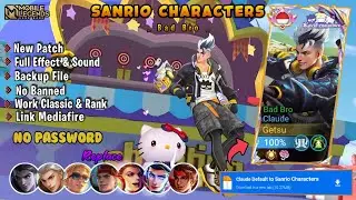 SCRIPT SKIN CLAUDE SANRIO CHARACTERS FULL EFFECT & AUDIO NO PASSWORD!! NEW PATCH