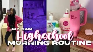 MY REALISTIC 5AM HIGHSCHOOL MORNING ROUTINE | chit-chat, ootd, grwm, skincare routine, etc