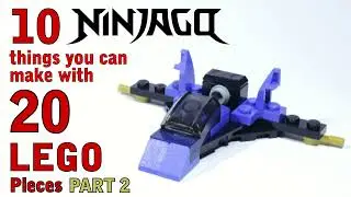 10 Ninjago things you can make with 20 Lego Pieces Part 2