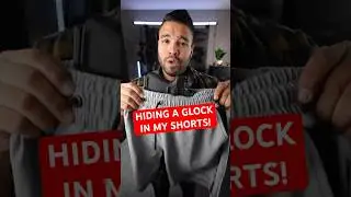 How To Hide A Glock In Your Shorts!