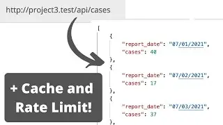 Laravel: Create Public API with Cache and Rate Limits