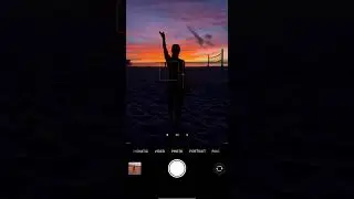 Sunset Silhouette Tutorial | Sunset Photography Idea | iPhone Photo Tips 