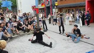 [STREET ARTIST] ONEOF. INTERACTIVE HONGDAE BUSKING. 230712.