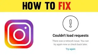 Couldnt Load Request Instagram | Instagram Message Not Opening | Failed To Send Network Problem 🔥