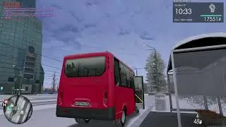 Mta province №3: Маршрут 36 [Ж\Д Вокзал Приволжск - ЖБК Приволжск](4 рейс, 1 пассажир)
