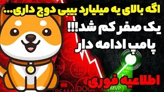 اگه بالای یک میلیارد توکن بیبی دوج خریدی ... اطلاعیه فوری ممکنه پامپ بیبی منفجر بشه !!