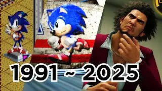 Sonic Cameos, References, Appearances; 267 Games (1991 to 2025) 🦔🎁