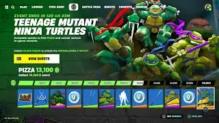 FREE SKIN for EVERYONE! (Fortnite x TMNT)