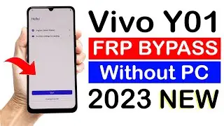 ViVO Y01 v2118  FRP BYPASS (Without Pc) 2023 💥 Abdroid 12