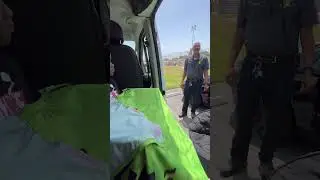 Police officer wanted a cut next after seeing how good the barber was