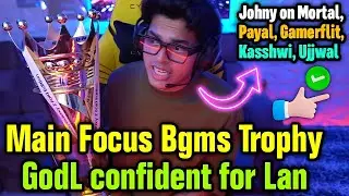 Jonathan main Focus on Bgms Trophy 🏆 Godlike confidence for Lan 🇮🇳