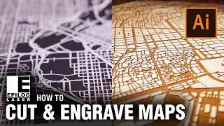 How To: Laser Cut & Engrave City Maps - Adobe Illustrator