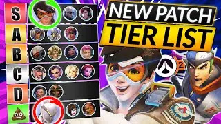 NEW Overwatch 2 TIER LIST - MID SEASON 1 PATCH - EVERY HERO RANKED BEST to WORST