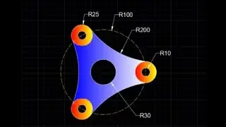 Autocad 2D exercise 1 in 60 sec || Autocad 2D exercise #autocad #shorts