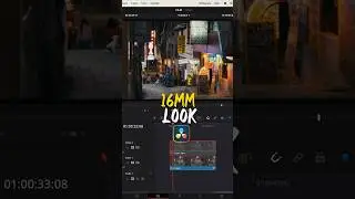 16mm film look in DaVinci Resolve