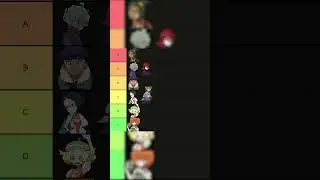 The ultimate pokemon rival tier list  