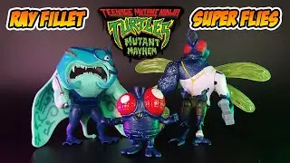 TMNT Mutant Mayhem Ray Fillet & Super Flies Review