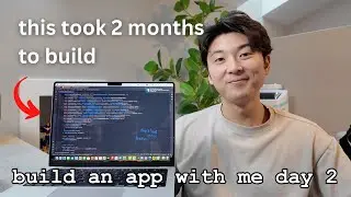 The hardest feature I've built (so far) | build an app with me day 2