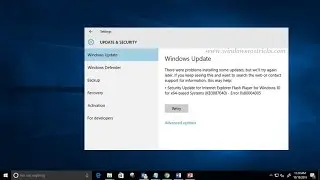 How to fix Windows Update Error 0x80004005 in Windows 10