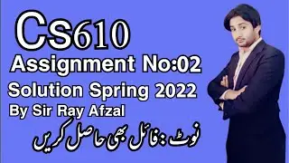 Cs610 assignment 2 solution 2022||Cs610 Assignment 2 spring 2022||Cs610 assignment 2 2022||Cs610
