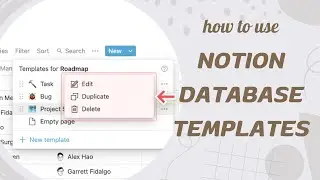 Easy Notion Database Templates Tutorial: Your Ultimate Guide to Getting Started in 2024
