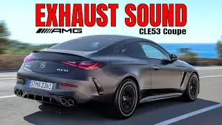 2024 Mercedes AMG CLE53 Coupe Engine and Exhaust Sound