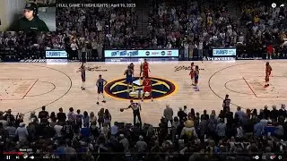 CarameloBX Reacts Clippers Vs Nuggets Game 1 FULL GAME HIGHLIGHTS April 19th 2025