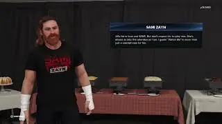 WWE 2K23 Myrise Sami on a Pole