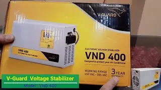 V-Guard Vnd 400 Voltage Stablizer Up 1.5 Ton Ac | Best Voltage Stabilizer For Air Conditioner
