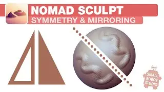 Nomad Sculpt: Symmetry & Mirroring