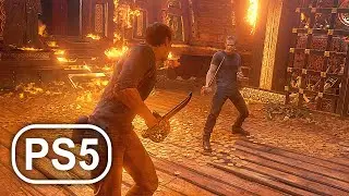 UNCHARTED 4 PS5 Final Boss Fight & Ending 4K ULTRA HD