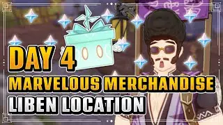 Where is Liben? Marvelous Merchandise Event Day 4 | Genshin Impact