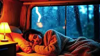 Storm Shelter Vibes 🌬️🌧️ | Cozy Sleep Inside the Car | 10 Hours