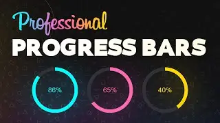 Circular Progress Bar using CSS