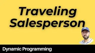 Travelling Salesperson Problem - Dynamic Programming #daa #algorithm #algorithms