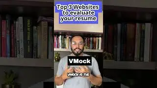 Top 3 Websites to evaluate your resume #resumehelp #jobsearch2024  #resumereview  #careeradvice