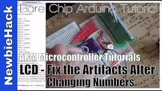 53. How to Remove LCD Artifacts after a Changing Number - ARM STM32 Microcontroller Tutorial