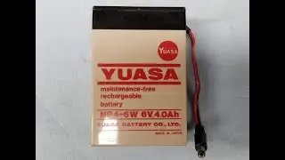 Tomy Omnibot 5402 6V Battery how to source a generic replacement and modify it to fit