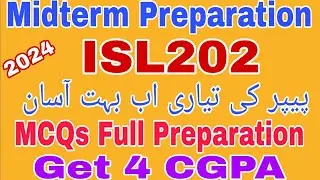 ISL202 Midterm Preparation Spring 2024|| Isl202 Midterm Preparation 2024||Isl202 Midterm Preparation