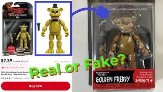 Real or Fake? FNAF Golden Freddy Figure Funko From Aliexpress (2020 re-release)