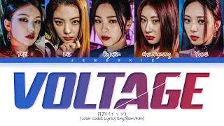 ITZY VOLTAGE Lyrics (Color Coded Lyrics)