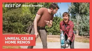 4 ABSOLUTELY UNREAL Celeb Home Renos! | Drew & Jonathan