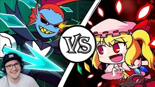 [Teaser] Undyne the Undying vs. Flandre Scarlet [UNDERTALE vs. Touhou] Animation | Реакция на заказ