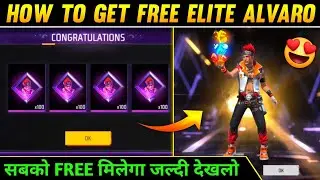 HOW TO GET FREE ELITE ALVARO 🤩| FREE FIRE NEW EVENT | FF NEW EVENT| ALVARO AWAKENING EVENT FREE FIRE