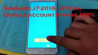 How to bypass/remove google account  Samsung J7 2016 J710GN  without pc