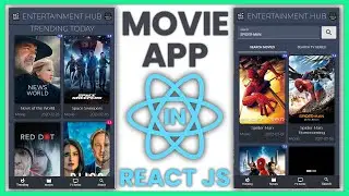 Movies and TV Series Searching App in React JS and Material UI 🔥
