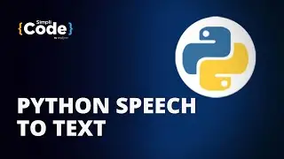 Python Speech To Text | Speech Recognition Using Python | #Shorts | SimpliCode