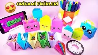 EVDE YAPABİLECEĞİN 10 HARİKA ORİGAMİ FİKRİ - OKULA DÖNÜŞ