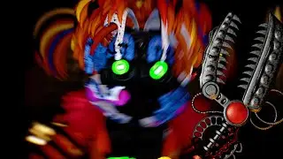 *NEW UPDATE* PLAYING AS SCRAP BABY ATTACKING THE NIGHTGUARD WITH HER CLAW.. | FNAF Simulator